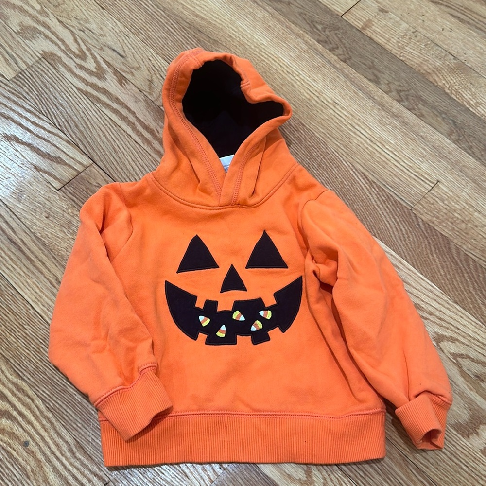 Gymboree Halloween Jack o Lantern Sweatshirt 2T Brand New